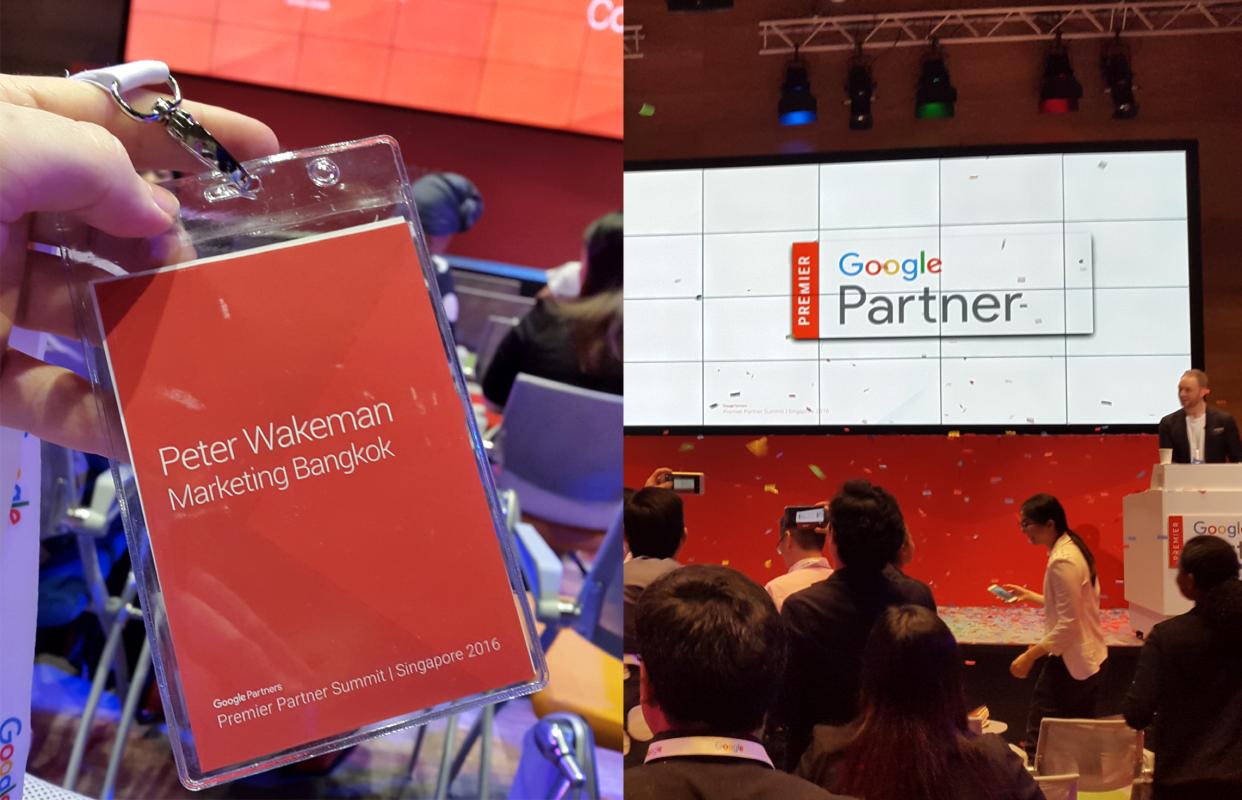 Becoming a Google Premier Partner and attending the Premier Partner Summit