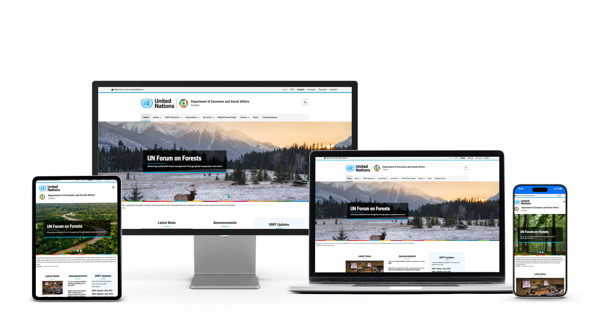 UN Forests Website