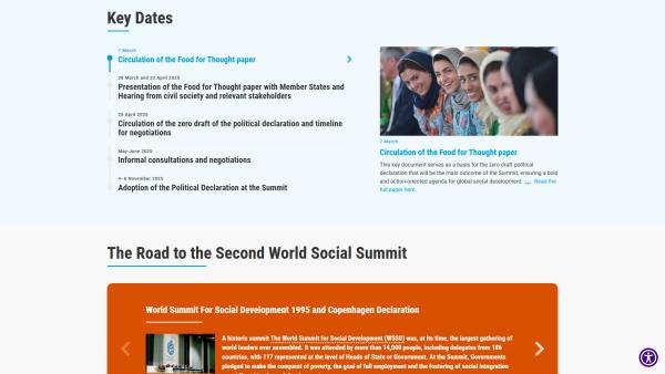 World Summit Home Page 2