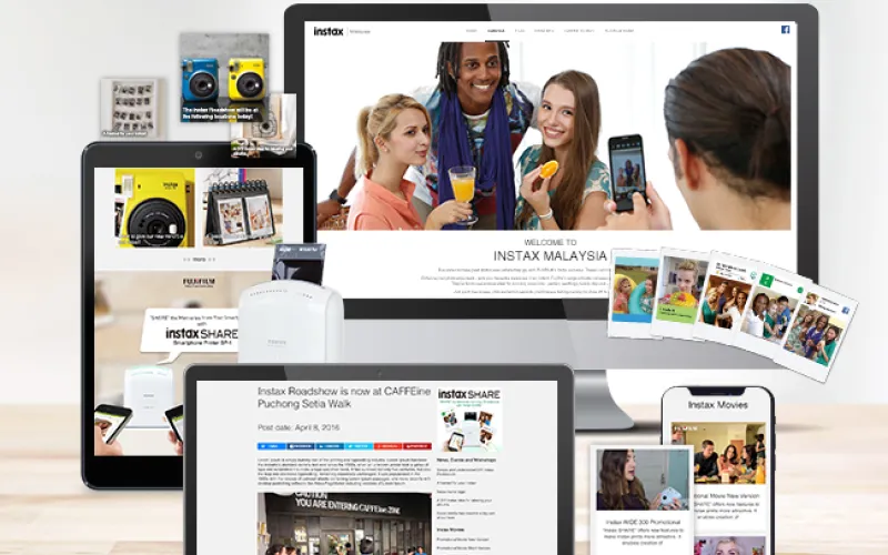 Instax Website