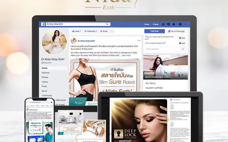 Nida Esth' Social Media Marketing