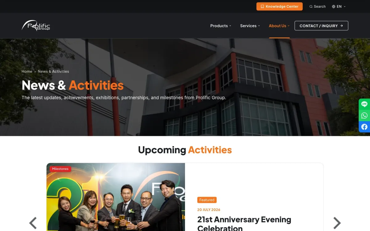 phiheating.com: News section