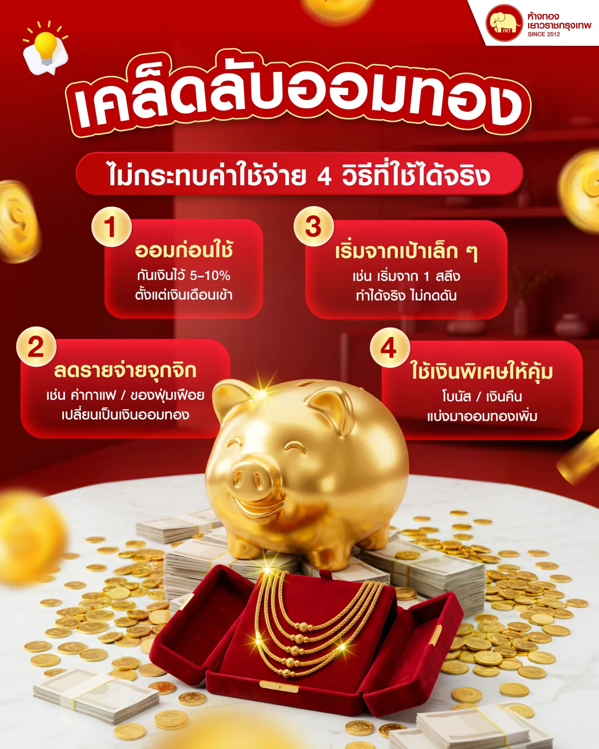 1 05052026_เคล็ดลับออมทอง ไม่กระทบค่าใช้จ่าย 4 วิธีที่ใช้ได้จริง