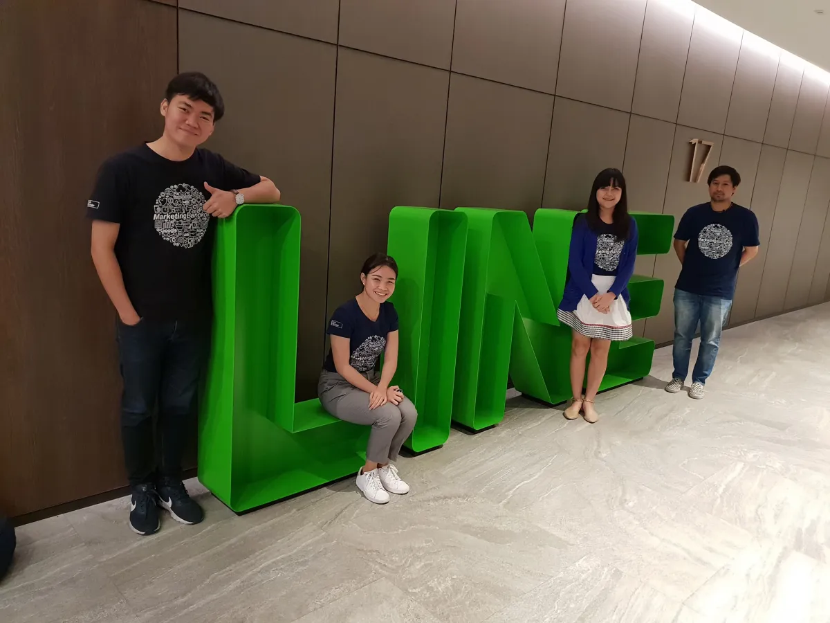 Marketing Bangkok team training @ Line HQ in Bangkok