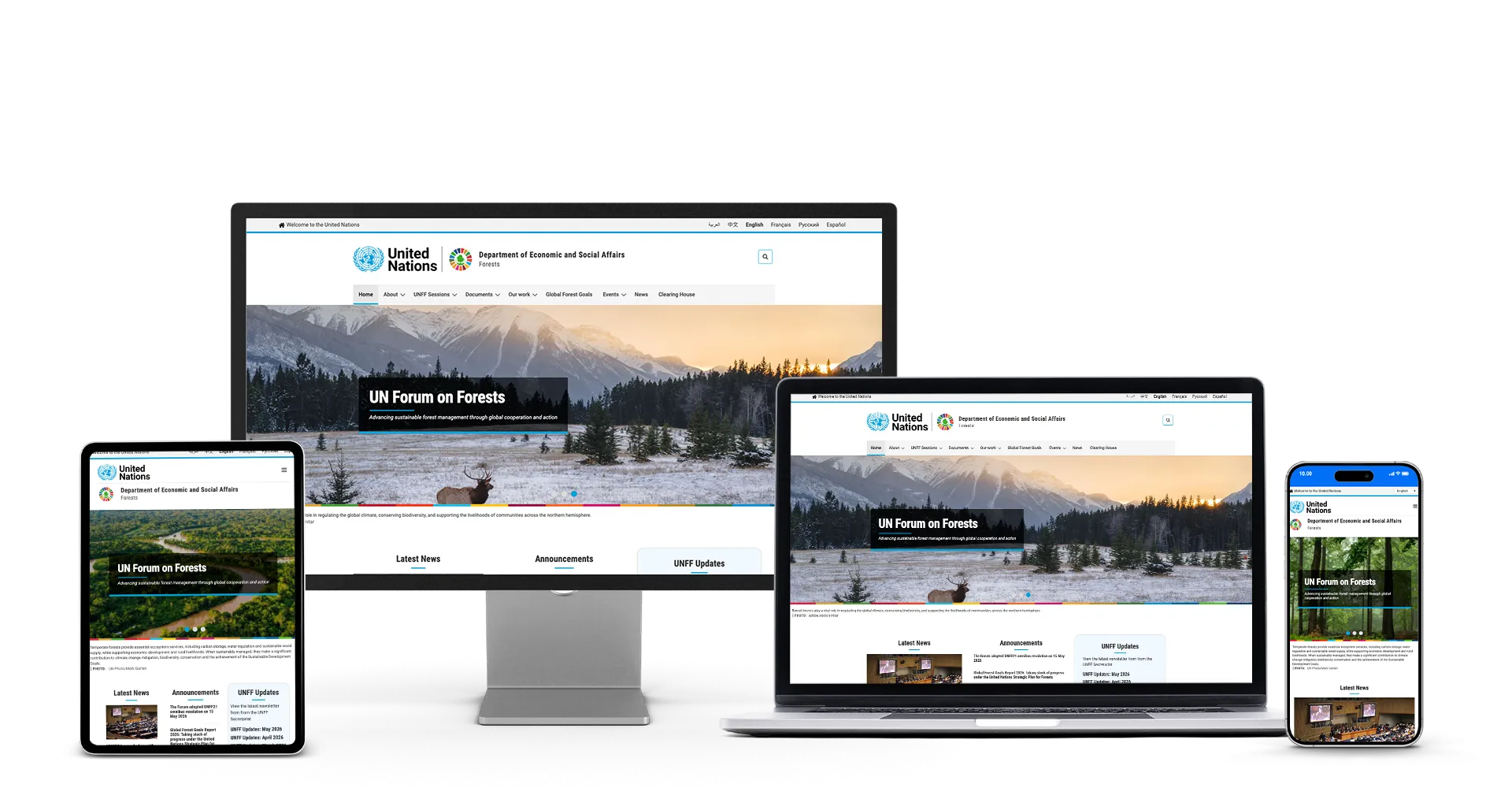 UN Forests Website
