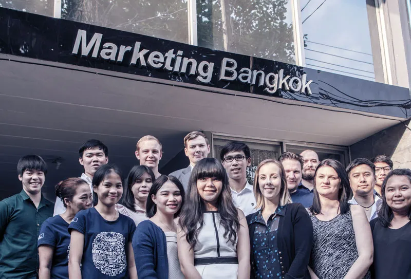 The Marketing Bangkok team in Bangkok